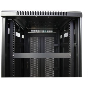 StarTech.com Blanking Panel - 1U - 19in - Steel - Black - Blank Rack Panel - Filler Panel - Rack Mount Panel - Rack Blanks