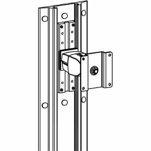 Ergotron Wandhalterung für Montagearm, Wandhalterung, Montageregal, CPU-Halterung - Aluminium - Metall