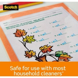 Scotch Thermal Laminating Pouches - Sheet Size Supported: Letter 8.50" Width x 11" Length - Laminating Pouch/Sheet Size: 9