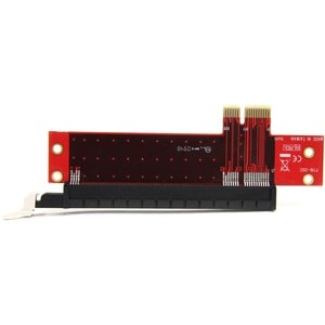 StarTech.com PCI Express X1 to X16 LP Slot Extension Adapter - Connect a low profile x16 PCI Express Card to an x1 slot