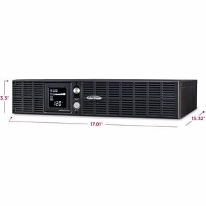 CyberPower OR2200PFCRT2U PFC Sinewave UPS Systems - 2000VA/1540W, 120 VAC, NEMA 5-20P, 2U, Rack / Tower, Sine Wave, 8 Outl