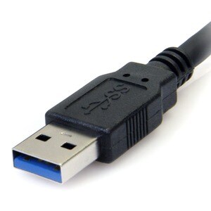 StarTech.com 10 ft Black SuperSpeed USB 3.0 (5Gbps) Cable A to B - M/M - Connect to your external solutions and transfer d