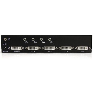 StarTech.com 4 Port DVI Video Splitter with Audio - 1 x DVI-I (Dual-Link) Video In
