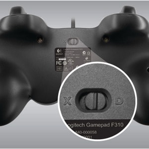 Logitech F310 Gaming Pad - Cable - USB - PC