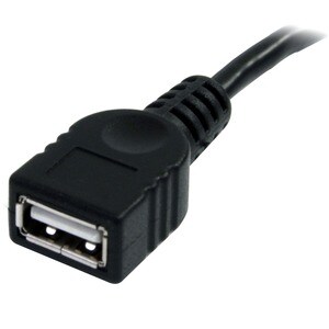 StarTech.com 10 ft Black USB 2.0 Extension Cable A to A - M/F - Extends the length of your current USB device cable by 10 