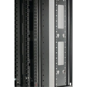 APC by Schneider Electric AR7501 Cable Routing - Black - 2 Pack Pack - Cable Management Panel - 42U Rack Height