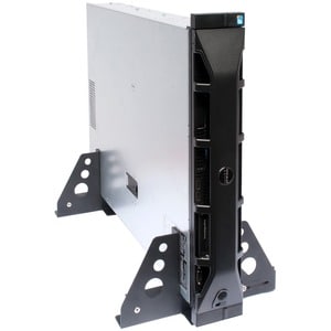 Rack Solutions Universal Adjustable Rack To Tower Stand (1U-2U) - Black