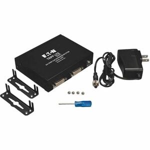 Eaton Tripp Lite Series 4-Port DVI over Cat5/6 Splitter/Extender, Box-Style Transmitter for Video, DVI-D Single Link, 200 