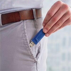 32GB USB Flash Drive - Blue - 32 GB