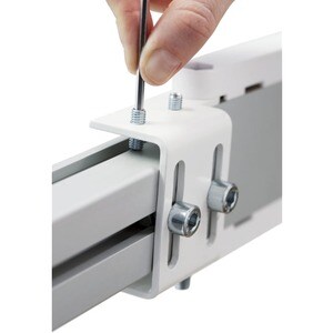 SMS MM051007-P0 Crossbar for Flat Panel Display - White - 55.9 cm (22") Screen Support - 15 kg Load Capacity - 75 x 75, 10
