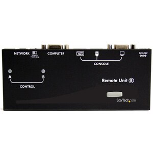 StarTech.com Long Range 1000 ft USB VGA KVM Over CAT5/5e CAT6 UTP Extender - KVM Console Over Ethernet for multiple server