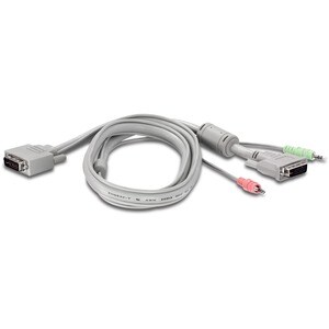 TRENDnet KVM-Switchbox - 2 Computer - WUXGA - 1920 x 1200 - 4 x USB - 3 x DVI