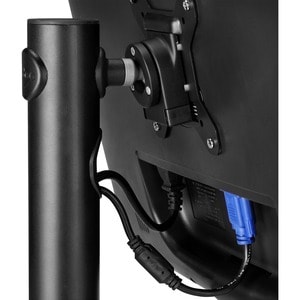 SD-POS-VBM fixed height POS mount - capacity 20kg (44lb) - security features - Black