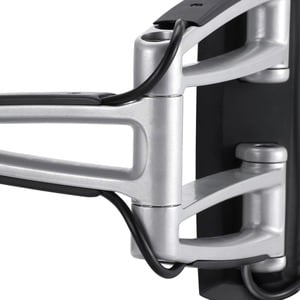 TH-1040-VFM full motion wall mount - capacity to 35kg (77lb) - long arm - Black