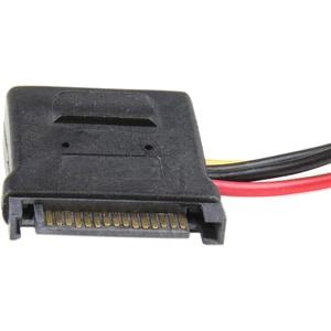 StarTech.com LP4 to SATA Power Cable Adapter with Floppy Power - Power up to two 4-pin LP4hard drives or devices, and a fl