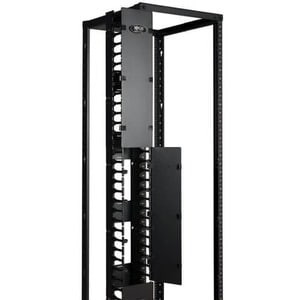 Tripp Lite by Eaton SmartRack SRCABLEVRT6 Vertical Cable Manager - Cable Manager - Black - Steel