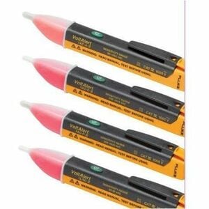 Fluke 1AC II Non-Contact Voltage Tester - Voltage Testing - 2Number of Batteries Supported - AAA - Battery Included - Alka