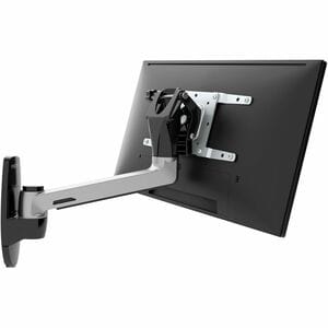 Ergotron LX HD Wall Mount Swing Arm. Capacité de charge maximale: 22,7 kg, Taille maximale de l’écran: 106,7 cm (42"), Com