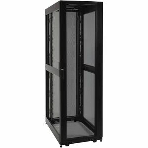 Tripp Lite series SmartRack SR42UBSD Premium Rack Cabinet - 42U Rack Height x 19" (482.60 mm) Rack Width - Black - 2250 lb