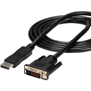 StarTech.com 1,8m ( 6 ft.) DisplayPort to DVI Video Converter Cable - M/M - 2 Meter DP to DVI Cable Adapter - First End: 1