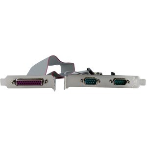 StarTech.com 2S1P Native PCI Express Parallel Serial Combo Card with 16550 UART - PCIe 2x Serial 1x Parallel RS232 Adapter