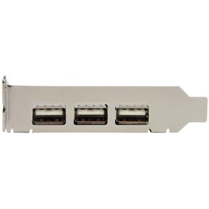 StarTech.com 4 Port PCI Express Low Profile High Speed USB Card - PCIe USB 2.0 Card - PCI-E USB 2.0 Card - 4 Total USB Por