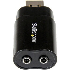 USB 2.0 TO AUDIO ADAPTER .