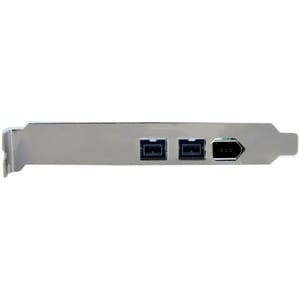 StarTech.com 3 Port 2b 1a 1394 PCI Express FireWire Card Adapter - 1394 FW PCIe FireWire 800 / 400 Card - 3 Total Firewire