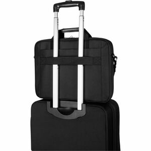 Targus TCT027US Carrying Case (Briefcase) for 15.6" to 16" Notebook - Black - TAA Compliant - Shock Absorbing - Polyester 