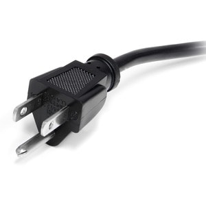 StarTech.com 20ft (6m) Computer Power Cord, NEMA 5-15P to C13, 10A 125V, 18AWG, Black Replacement AC PC Power Cord, TV/Mon