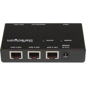 StarTech.com VGA Over CAT5 Video Extender - VGA Extender - 150m (450 ft.) - 4-Port - 1 Input Device - 150 m Range - 4 x Ne