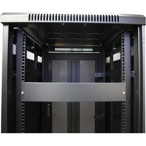 StarTech.com Panneau de remplissage pour rack de serveur et armoire serveur 48 cm - 2U - SPCC - Revêtement poudre noir - 2