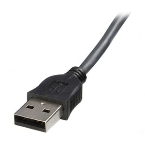 StarTech.com 10 ft Ultra-Thin USB VGA 2-in-1 KVM Cable - Connect VGA video and USB using a single thin KVM cable