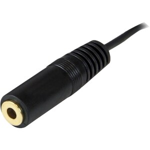 StarTech.com 3,6m (12 ft.) PC Speaker Extension Audio Cable - First End: 1 x Male - Second End: 1 x Mini-phone Audio - Fem