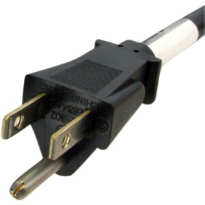 StarTech.com 10ft (3m) Heavy Duty Extension Cord, NEMA5-15R to NEMA5-15P Black Extension Cord, 15A 125V, 14AWG, Heavy Gaug