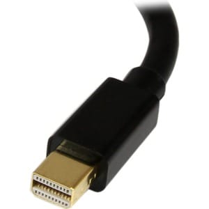 StarTech.com 15cm 6in. Mini DisplayPort to DisplayPort Video Cable Adapter - M/F - Mini DP (m) to DP (f) Converter - First