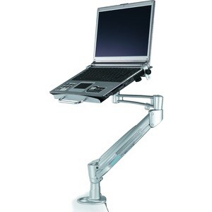 Neomounts Neomounts Pro NOTEBOOK-D200 Desk Mount for Notebook - Silver - Height Adjustable - 25.4 cm to 55.9 cm (22") Scre