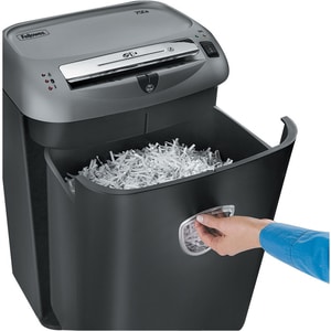 Powershred 75Cs Cross-Cut Shredder - Non-continuous Shredder - Cross Cut - 12 Per Pass - for shredding Staples, Credit Car