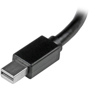 StarTech.com Travel A/V adapter - 3-in-1 Mini DisplayPort to DisplayPort DVI or HDMI converter - 1 x Mini DisplayPort Male