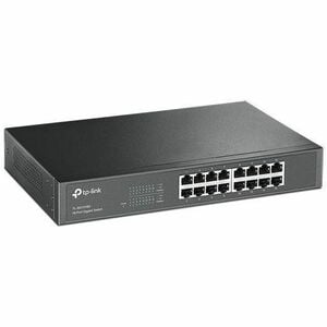TP-Link TL-SG1016D 16 Ports Ethernet Switch - Gigabit Ethernet - 10/100/1000Base-T - 2 Layer Supported - 9.95 W Power Cons