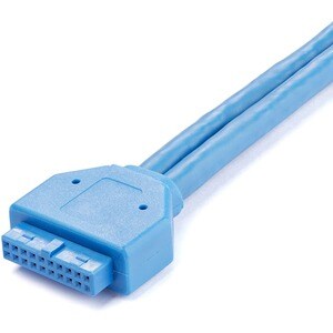StarTech.com 2 Port USB 3.0 (5Gbps) A Female Slot Plate Adapter - Add 2 USB 3.0 A Female Ports to the Back of your Compute