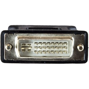 StarTech.com DVI auf VGA Adapter - St/Bu - Schwarz - Schwarz