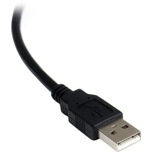 StarTech.com 1 Port FTDI USB auf RS232 Adapterkabel optisch isoliert - Zweiter Anschluss: 1 x 4-pin USB 2.0 Type A - Male 
