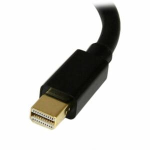 StarTech.com Mini DisplayPort auf DisplayPort Adapter, 4K x 2K Video, Ultra HD Mini DP auf DP 1.2 Konverter/Adapter, Steck