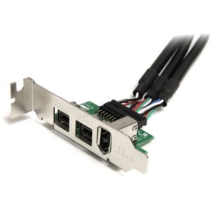 StarTech.com 3 Port 2b 1a 1394 Mini PCI Express FireWire-Kartenadapter - 3 Gesamtzahl Firewire-Anschluss/Anschlüsse - 1 Fi