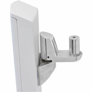 Ergotron Mounting Pivot for Cart - Polished Aluminum - 15 lb Load Capacity - Aluminum