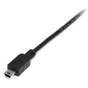 StarTech.com 1 m Mini USB 2.0 Kabel - A auf Mini B - Stecker/Stecker - 480 Mbit/s - Abschirmung - 28 AWG - Schwarz