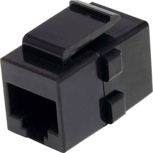 StarTech.com Coupleur réseau RJ45 de type Keystone Jack Cat 6 - F/F - Noir