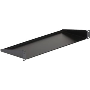 StarTech.com Scaffale 1U per Server Rack da 19" - Ripiano universale cantilever per montaggio a rack - Acciaio resistente 