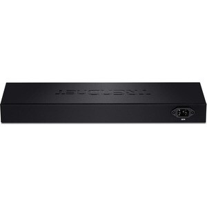TRENDnet TEG-S16g 16 Ports Ethernet Switch - Gigabit Ethernet, Fast Ethernet - 10/100/1000Base-T - New - Black - TAA Compl